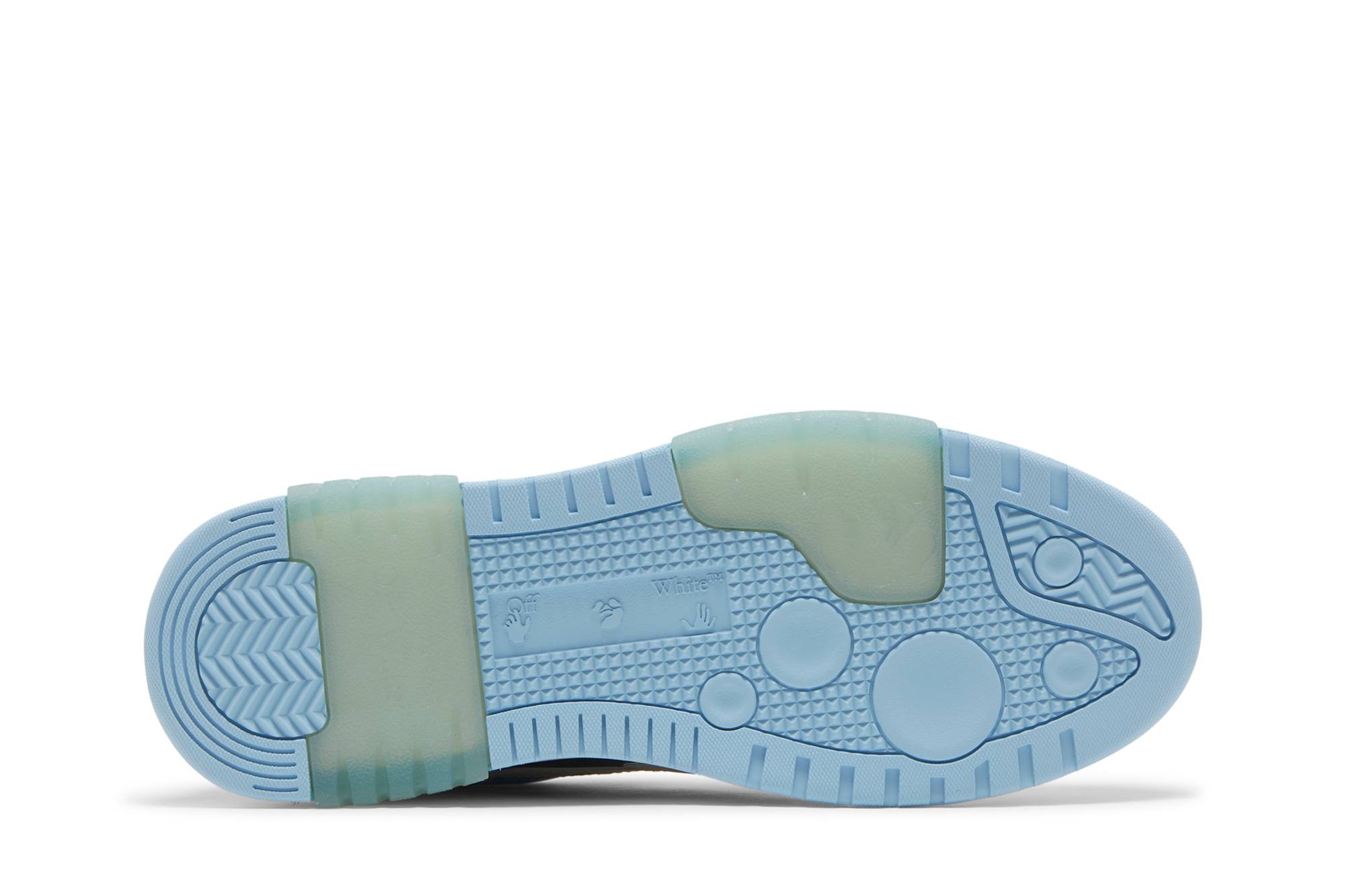 Shop オフホワイト OOO ライトブルーブラック OMIA189F22LEA001-4004