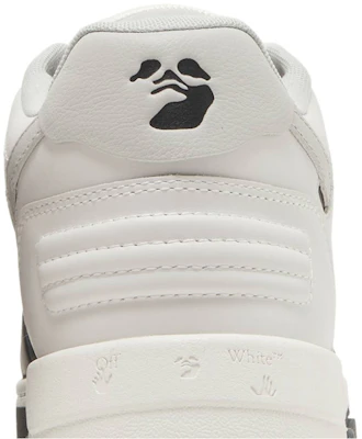 OFF-WHITE 皮革 系帶 時尚板鞋 白黑 Sizing OFF-WHITE 皮革 系帶 時尚板鞋 白黑