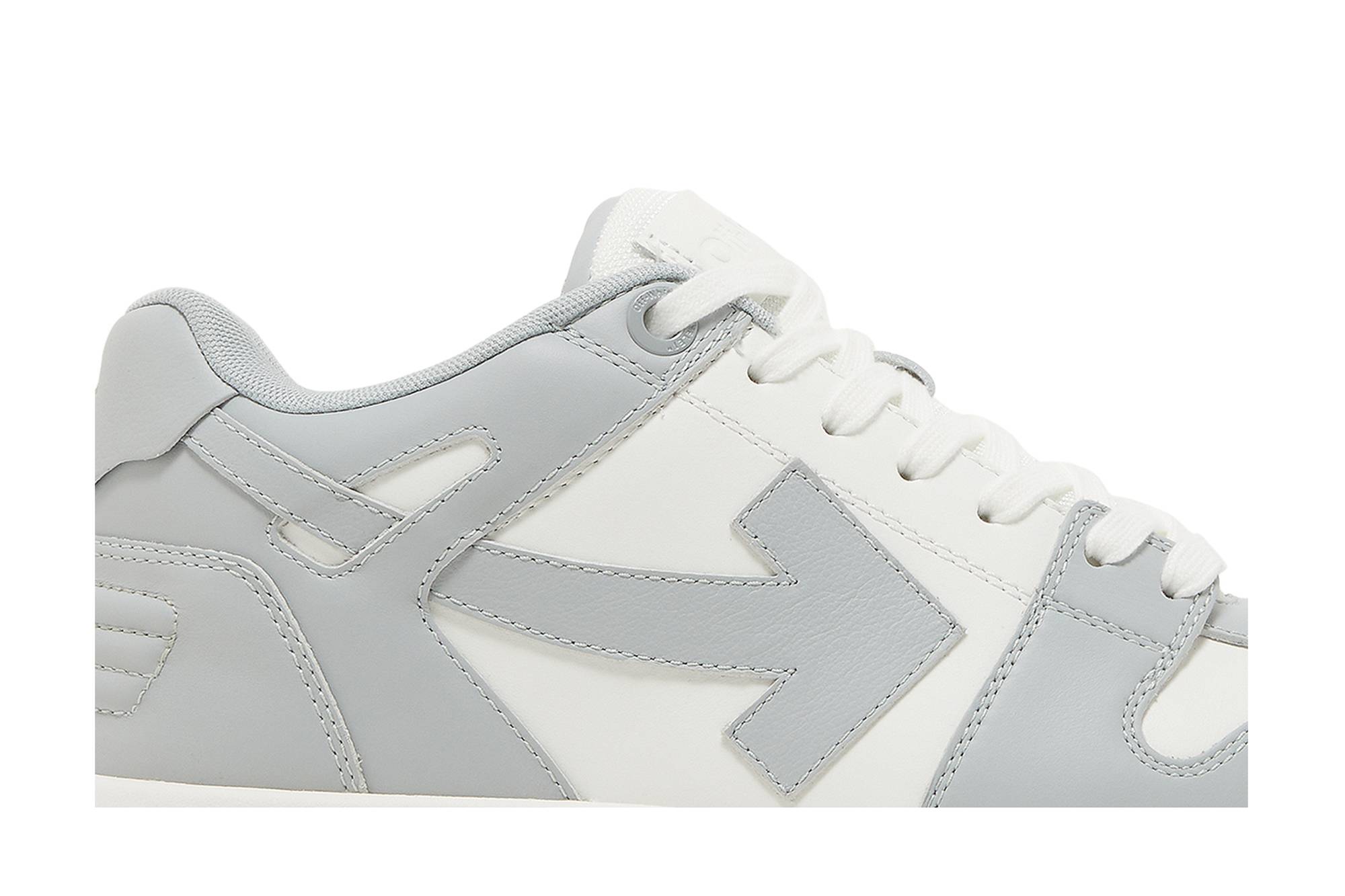 Order Off-White Out of Office 'Abu-Abu Muda Putih' OMIA189F22LEA001-0109