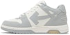 Off-White Out of Office 'Kelabu Cerah Putih' OMIA189F22LEA001-0109
