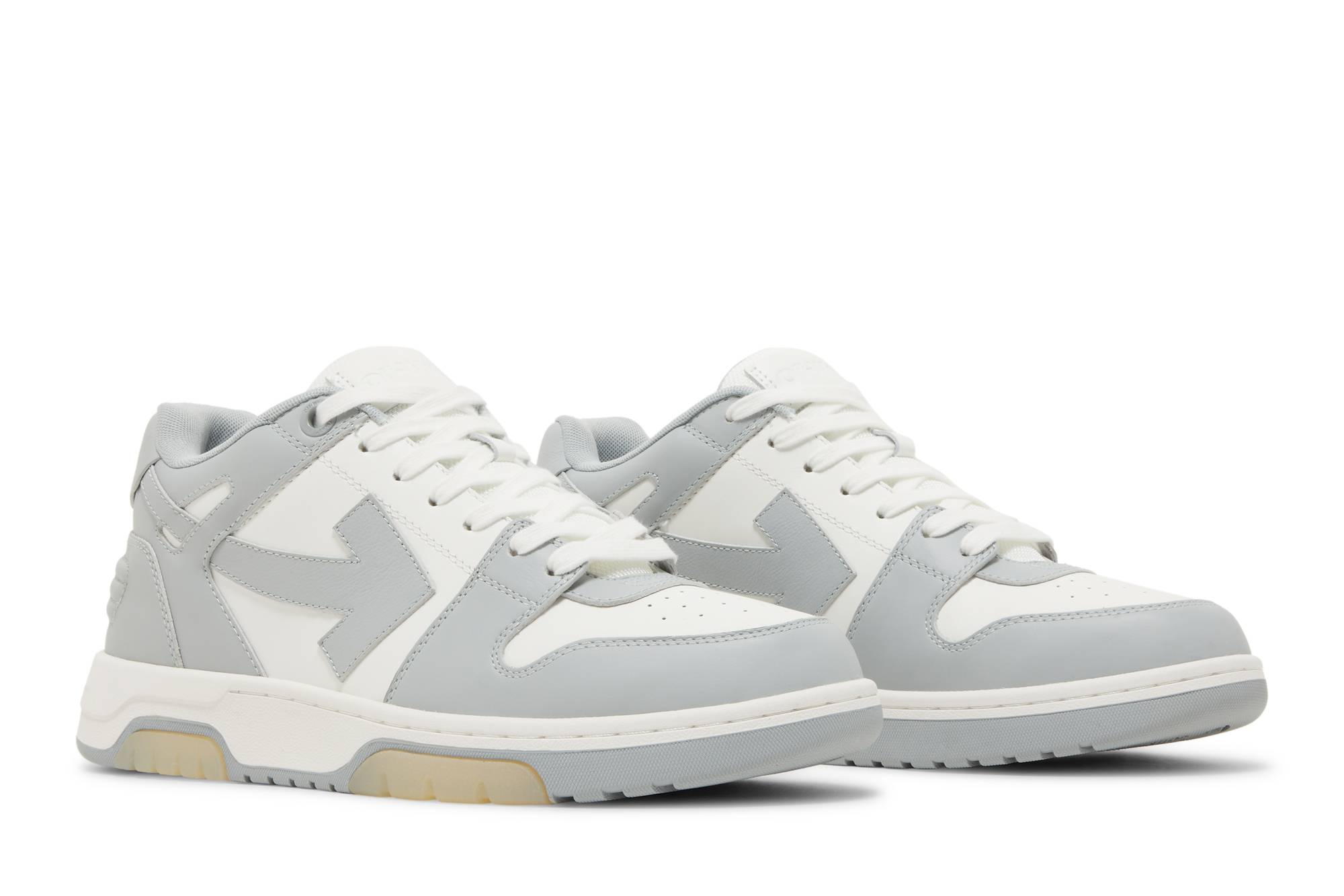 Cheap Off-White Out of Office 'Abu-Abu Muda Putih' OMIA189F22LEA001-0109