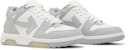 Off-White Out of Office 'Kelabu Cerah Putih' OMIA189F22LEA001-0109