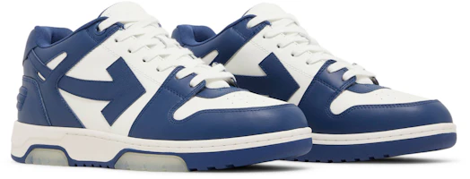 Cheap Off-White Out of Office ''Royalblau Weiß'' Sneakers OMIA189C99LEA0070142