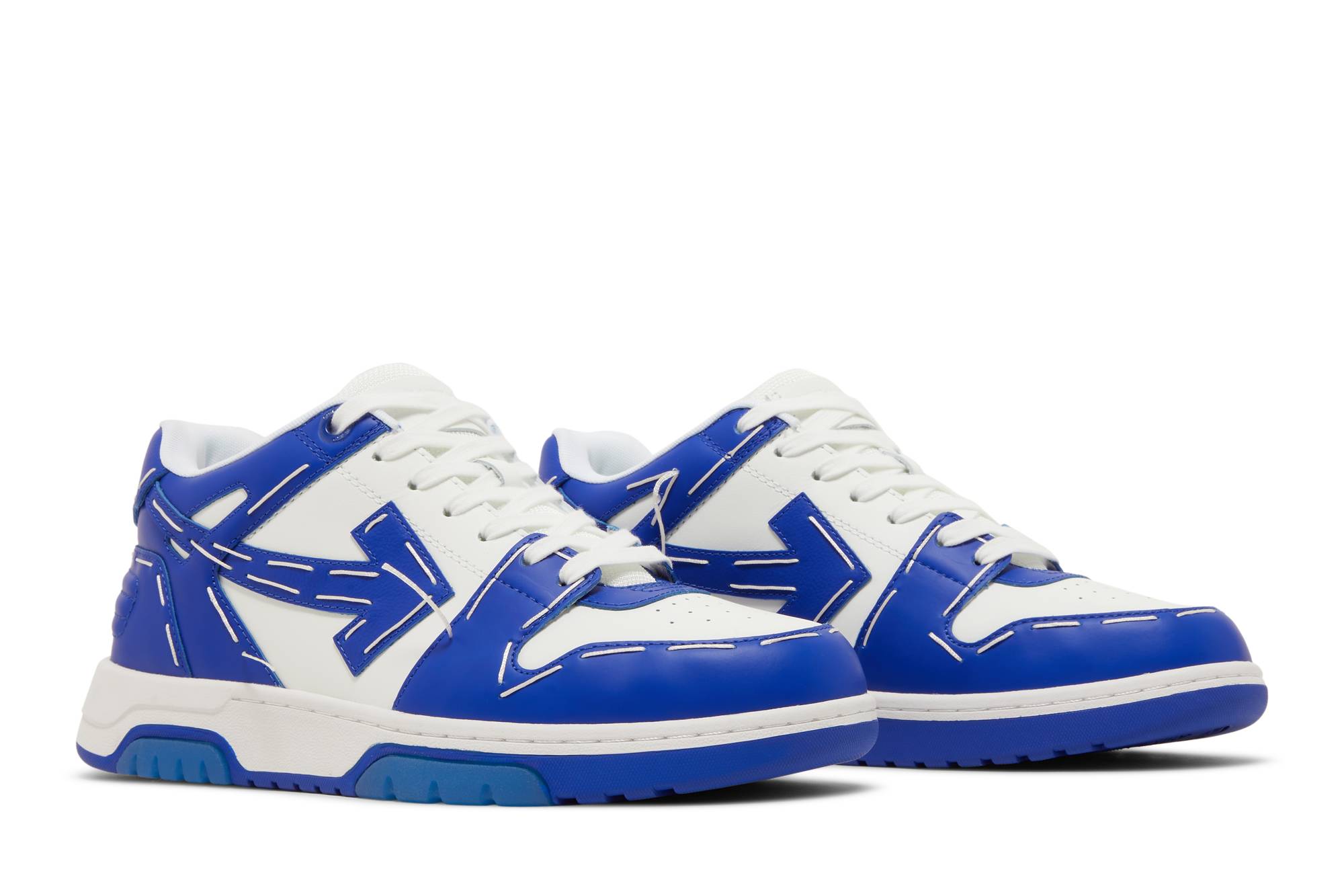 Cheap Off-White Out of Office 'Sartorial Stitch - Azul Blanco' OMIA189S23LEA0140148