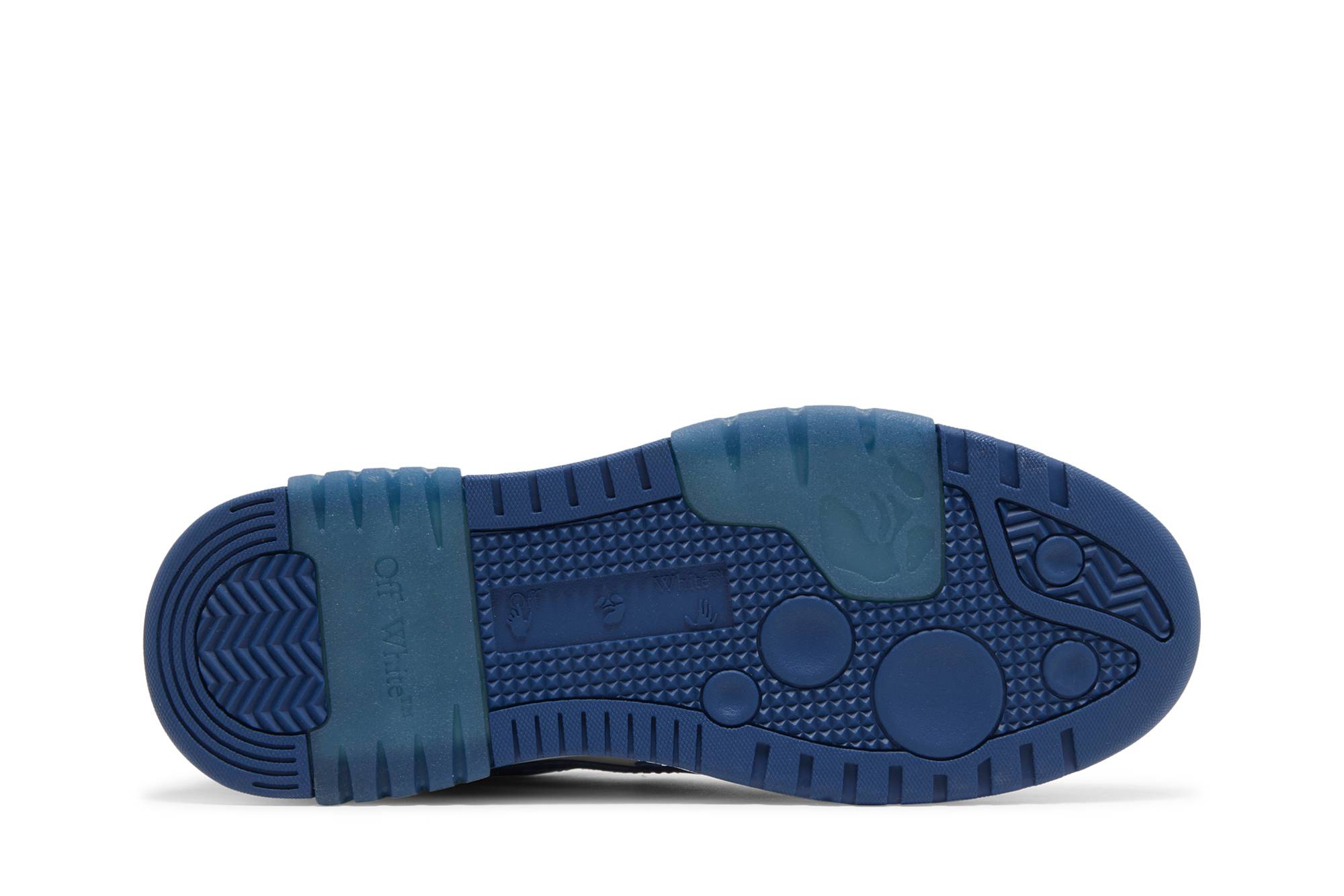 Shop Off-White Out of Office 'Putih Biru' OMIA189C99LEA004-4201