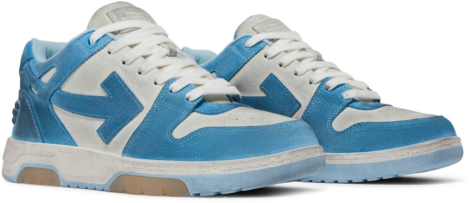 오프화이트 아웃 오브 오피스 '화이트 라이트 블루 스웨이드' OMIA189S22LEA0080140 Cheap 오프화이트 아웃 오브 오피스 '화이트 라이트 블루 스웨이드' OMIA189S22LEA0080140