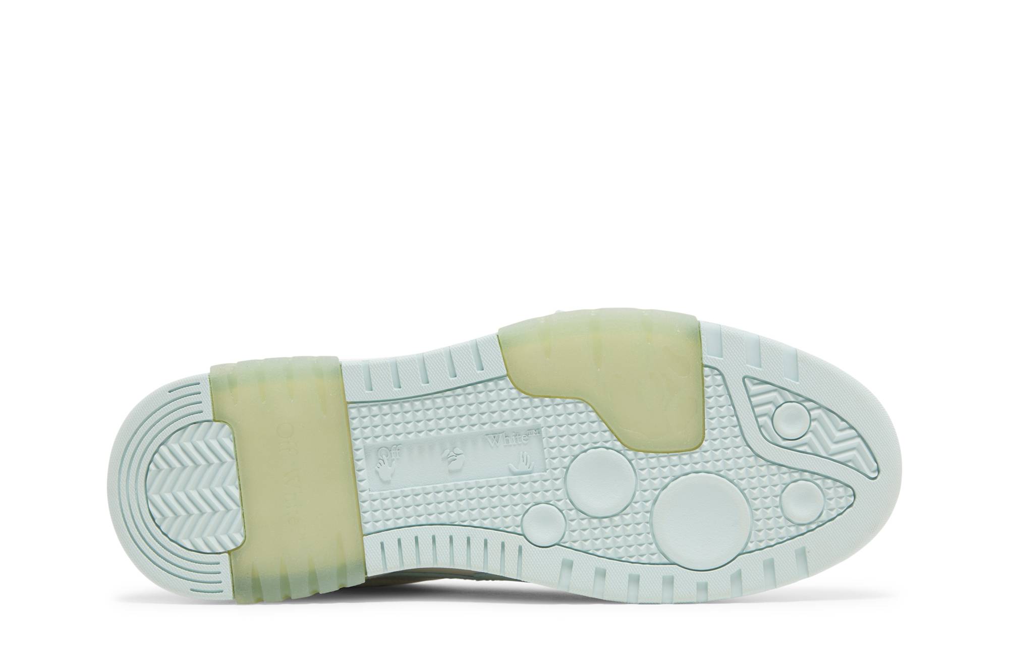 Shop Off-White休闲鞋‘白绿薄荷’ OMIA189C99LEA004-0151