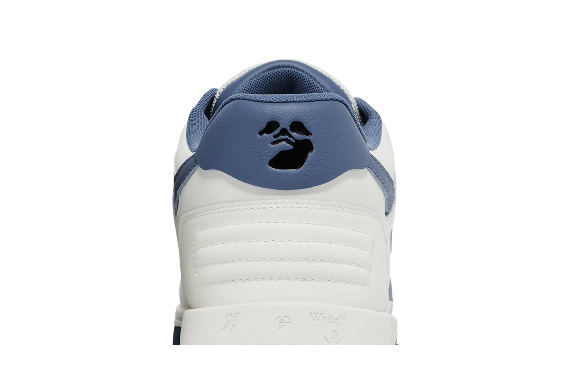 Sizing Off-White Out of Office 'Putih Navy Biru' OMIA189S22LEA0010146