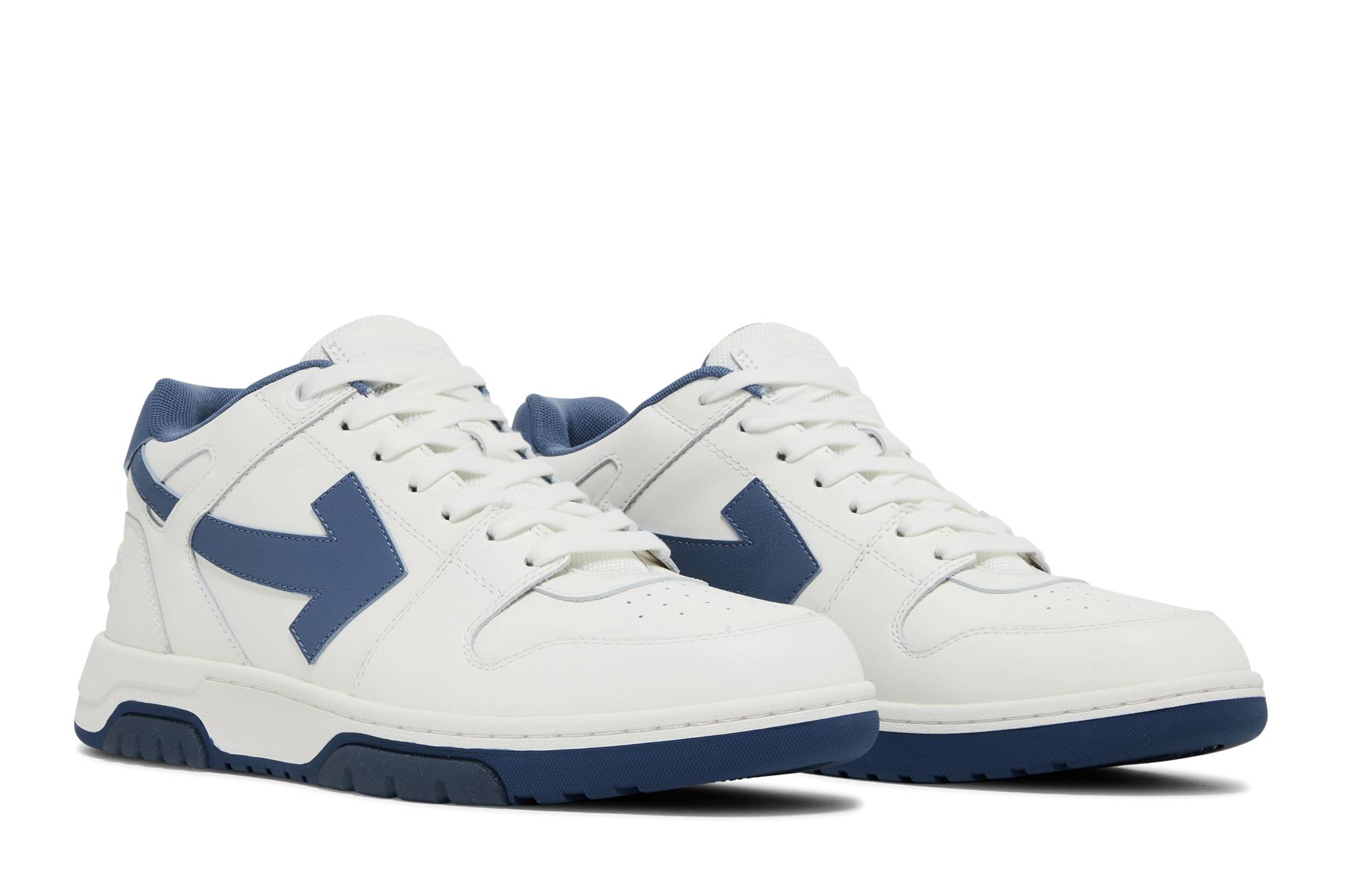 Buy Off-White Out of Office 'White Navy Blue' OMIA189S22LEA0010146