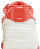 Sizing Off-White Out of Office ''Weiß Rot Lackleder'' OMIA189S22LEA002-0125