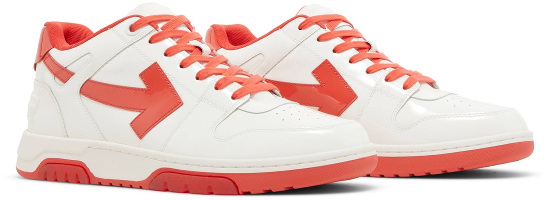 Off-White Out of Office 'Putih Merah Patent' OMIA189S22LEA002-0125 Cheap Off-White Out of Office 'Putih Merah Patent' OMIA189S22LEA002-0125