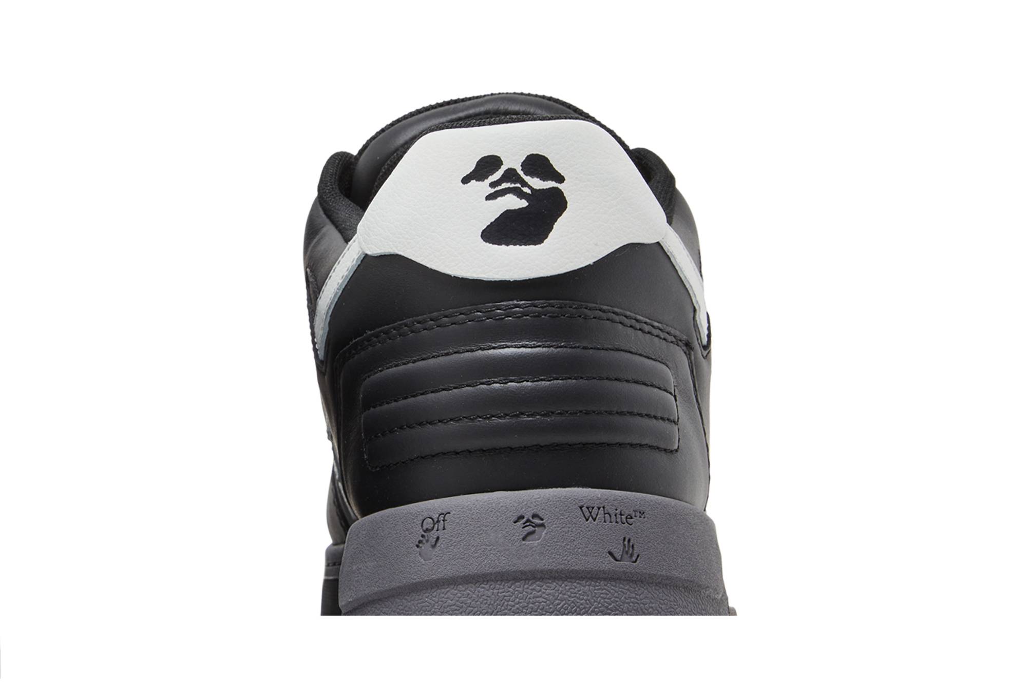 Off-White Out of Office Low 'Black White' 圖 7