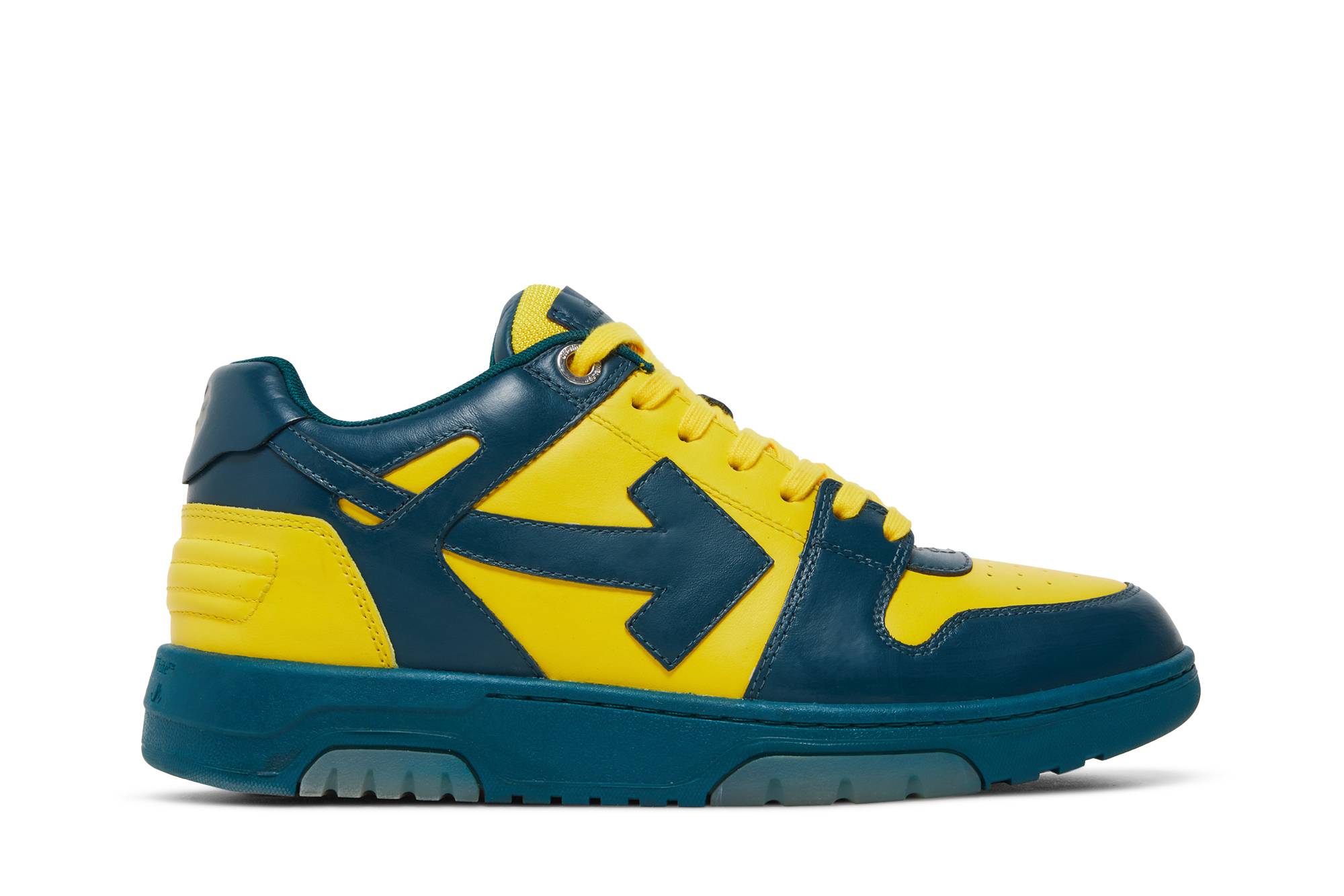 Off-White Out of Office Low 'Blue Yellow' OMIA189R21LEA001-4518