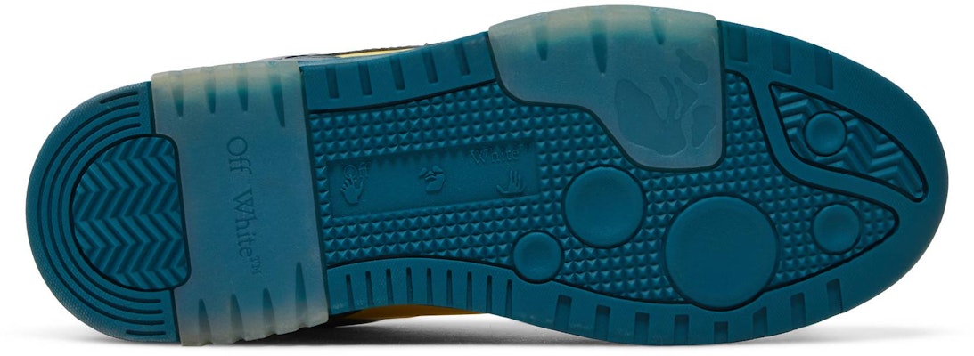 Off-White OOO低帮'蓝黄' OMIA189R21LEA001-4518 Shop Off-White OOO低帮'蓝黄' OMIA189R21LEA001-4518