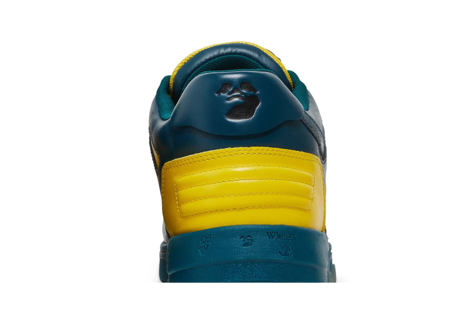 Sizing Off-White OOO低帮'蓝黄' OMIA189R21LEA001-4518