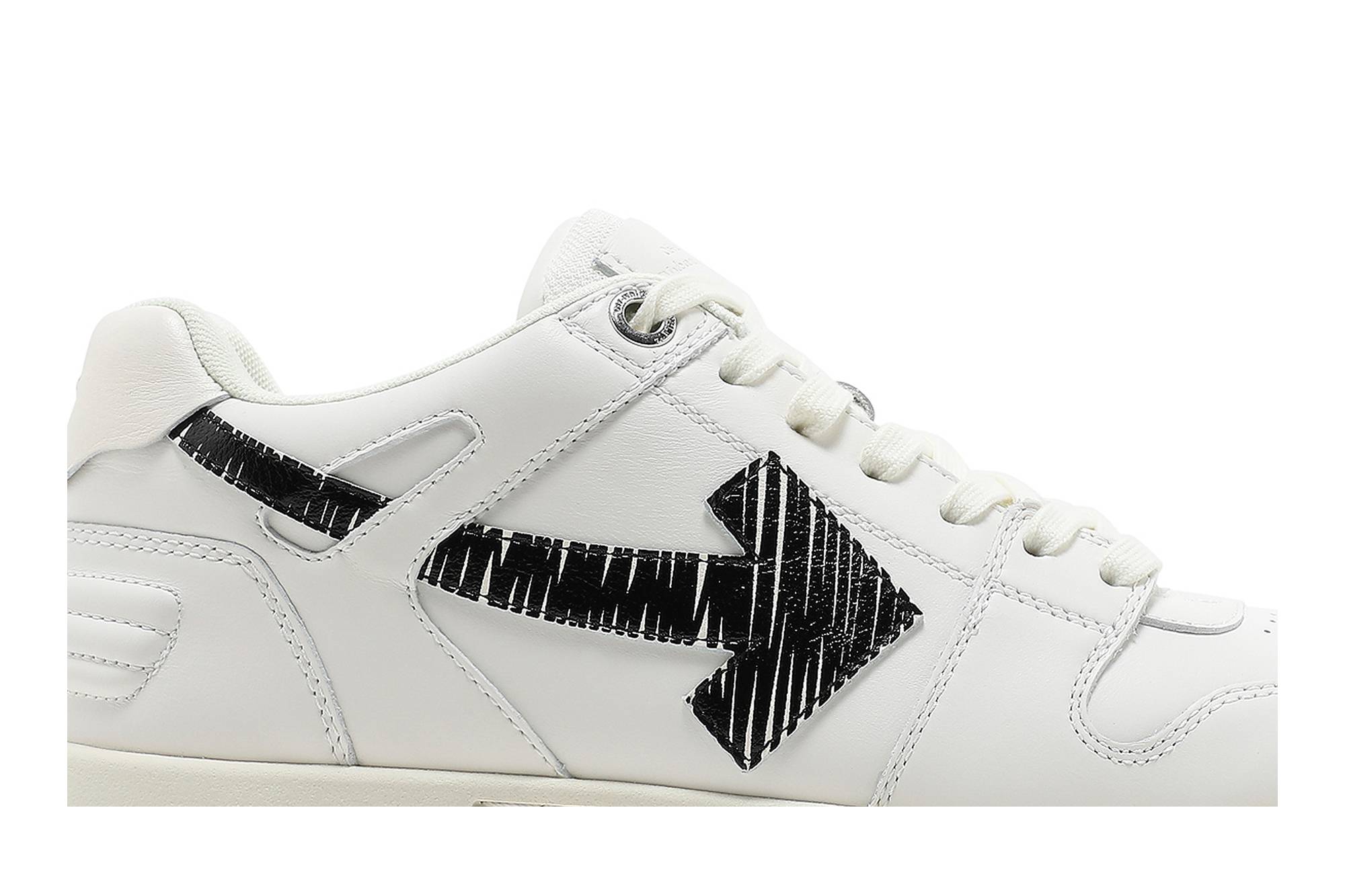 Order 오프화이트 아웃 오브 오피스 로우 '카프 스페셜 - 화이트 블랙' OMIA189S21LEA0030110