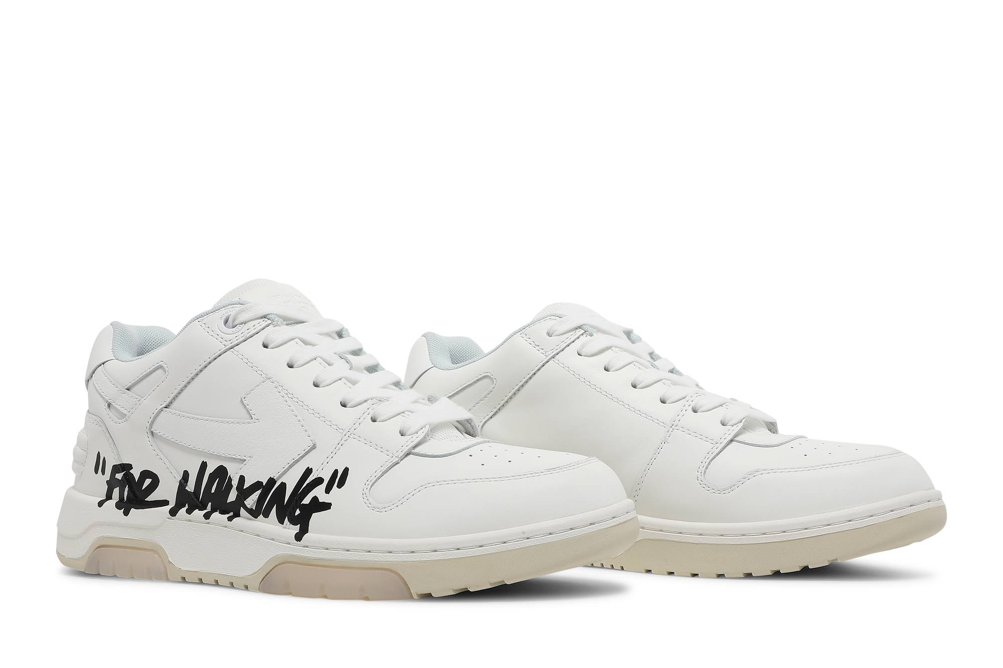 Off-White Out of Office Low 'For Walking - White Black' 圖 8