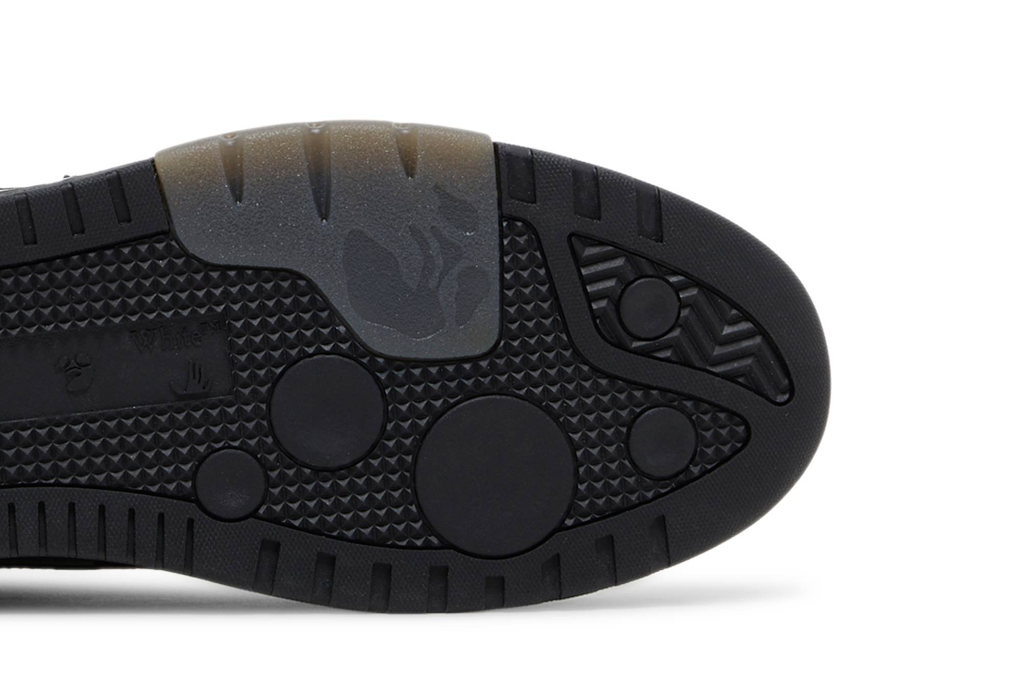 Purchase オフホワイト OOO ロー "ロゴプリント - ブラック" OMIA189S22LEA0041001