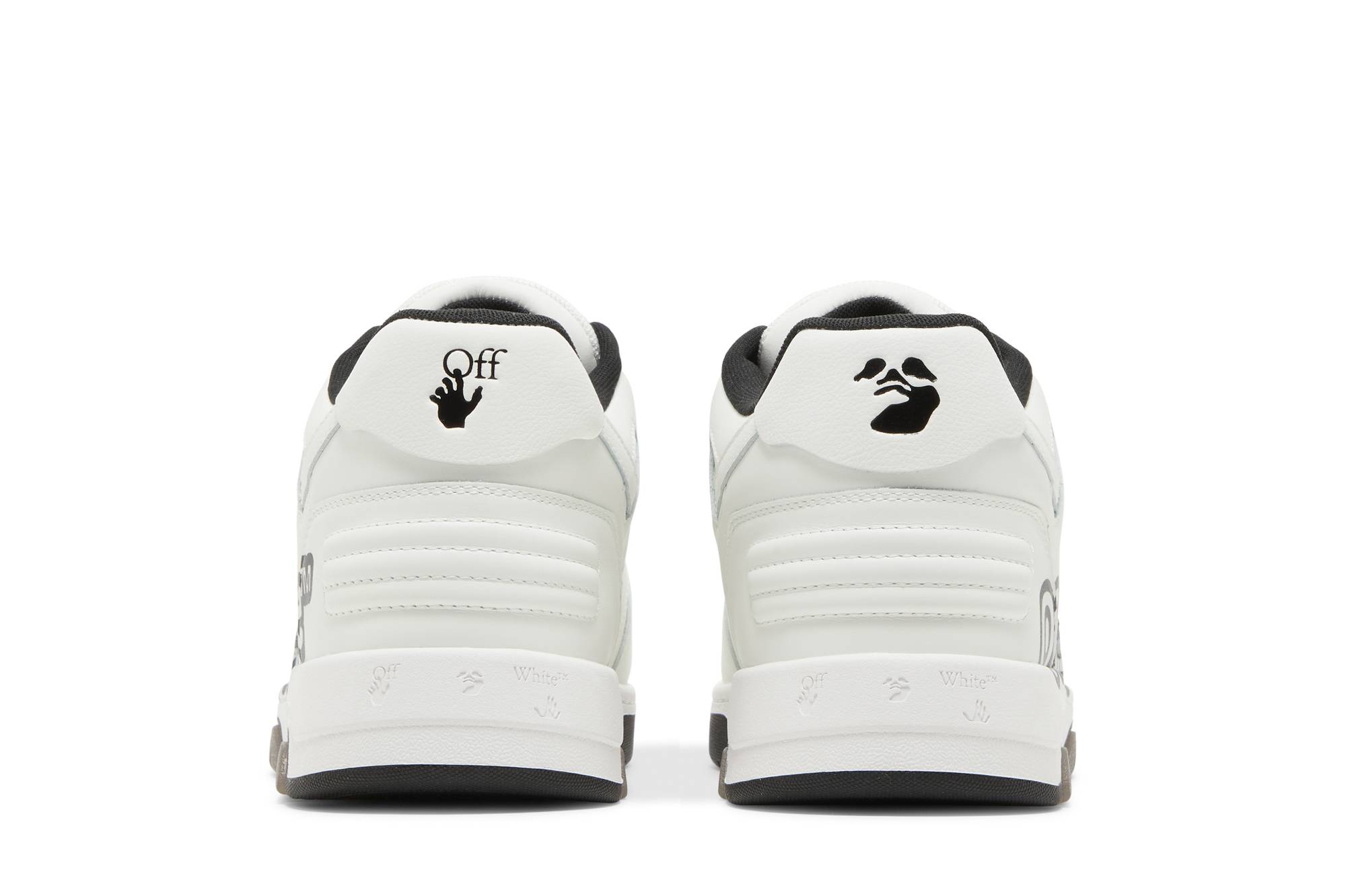 Details for 오프화이트 아웃 오브 오피스 로우 '로고 프린트 - 화이트 블랙' omia189s22lea0040110