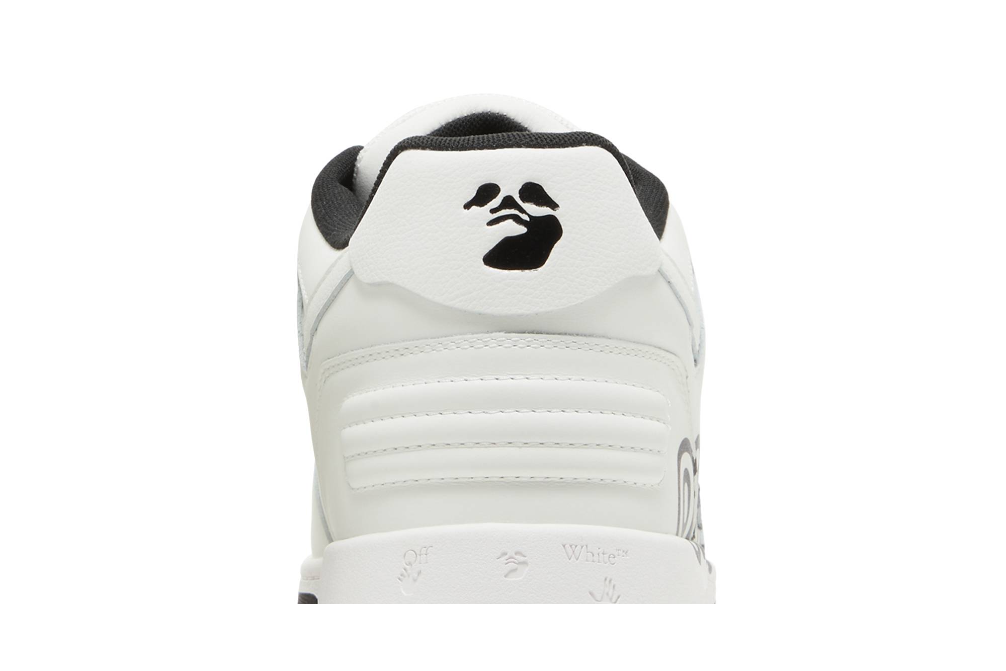 Sizing 오프화이트 아웃 오브 오피스 로우 '로고 프린트 - 화이트 블랙' omia189s22lea0040110