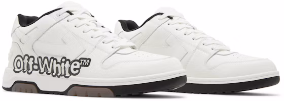 Cheap Off-White Out of Office Low 'Logo Print - Blanco Negro' omia189s22lea0040110