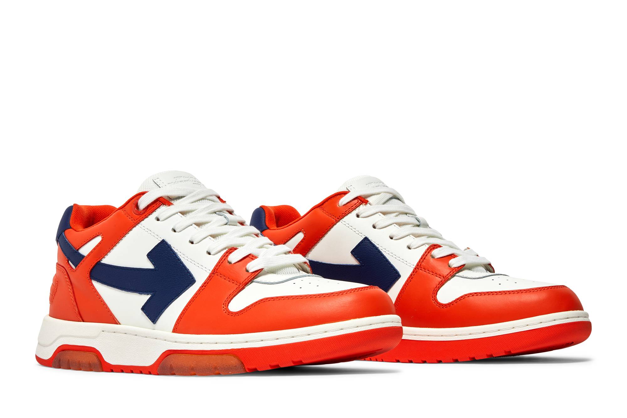 Cheap Off-White Out of Office Low 'Orange Blue' OMIA189F21LEA0022045