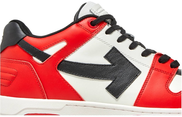 オフホワイト OOO ロー "赤白黒" OMIA189S23LEA001-2510 Order オフホワイト OOO ロー "赤白黒" OMIA189S23LEA001-2510