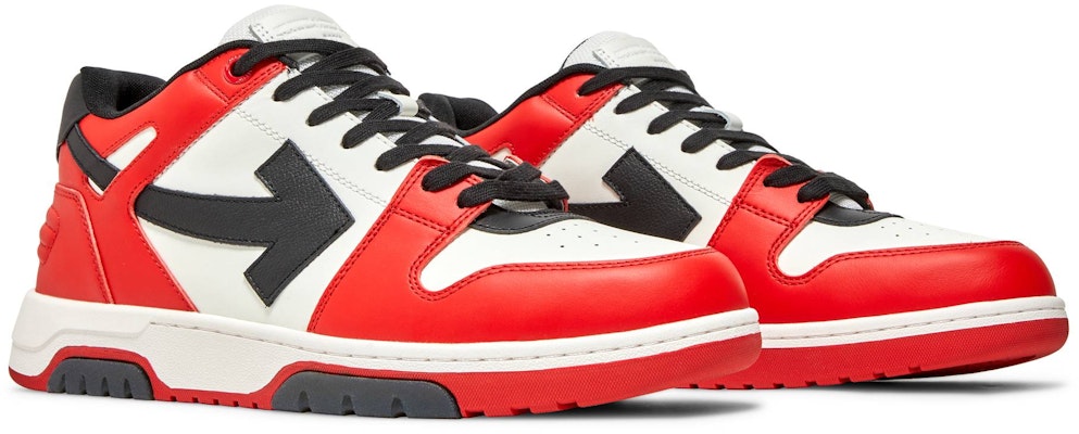 オフホワイト OOO ロー "赤白黒" OMIA189S23LEA001-2510 Cheap オフホワイト OOO ロー "赤白黒" OMIA189S23LEA001-2510