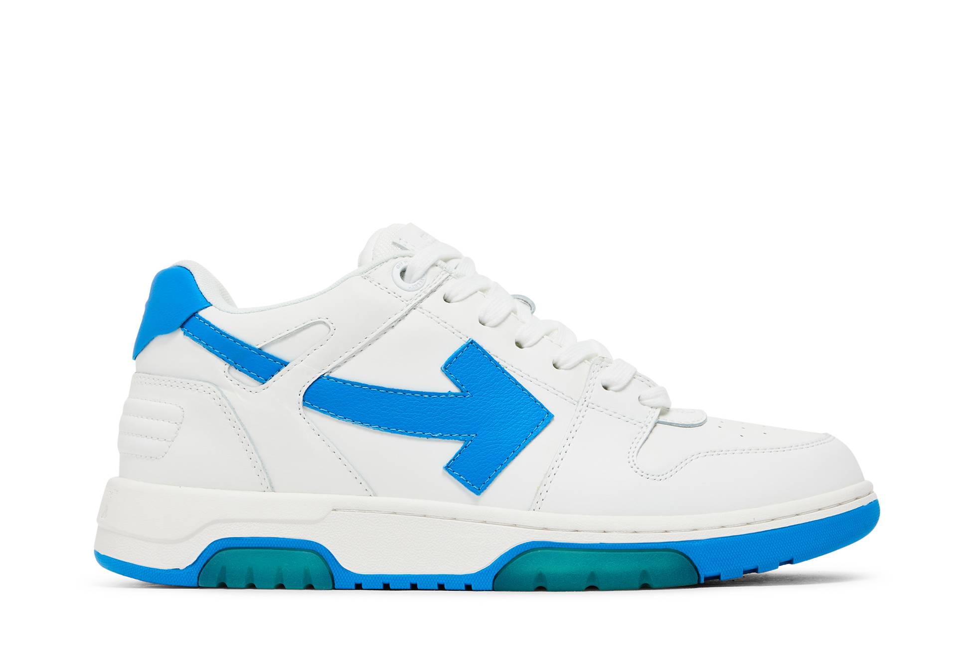 Buy Off-White OOO低帮鞋‘白蓝’ OMIA189F21LEA0020145