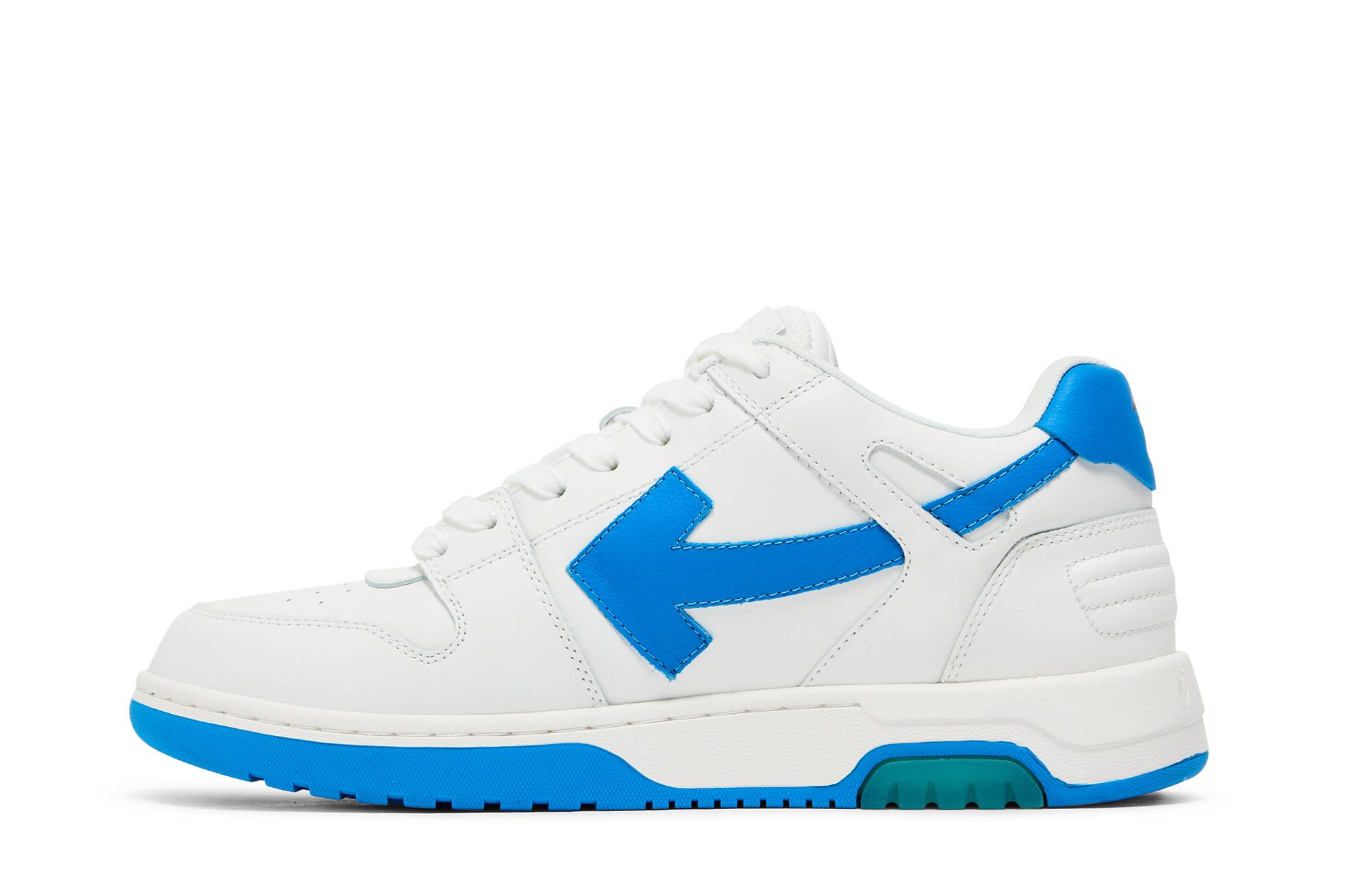 Lookbook Off-White OOO低帮鞋‘白蓝’ OMIA189F21LEA0020145