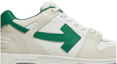 Order OW 白绿低帮 'Out of Office' 运动鞋 OMIA189F21LEA001-0455