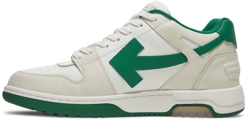 OW 白绿低帮 'Out of Office' 运动鞋 OMIA189F21LEA001-0455 Lookbook OW 白绿低帮 'Out of Office' 运动鞋 OMIA189F21LEA001-0455