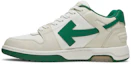 Lookbook OW 白绿低帮 'Out of Office' 运动鞋 OMIA189F21LEA001-0455