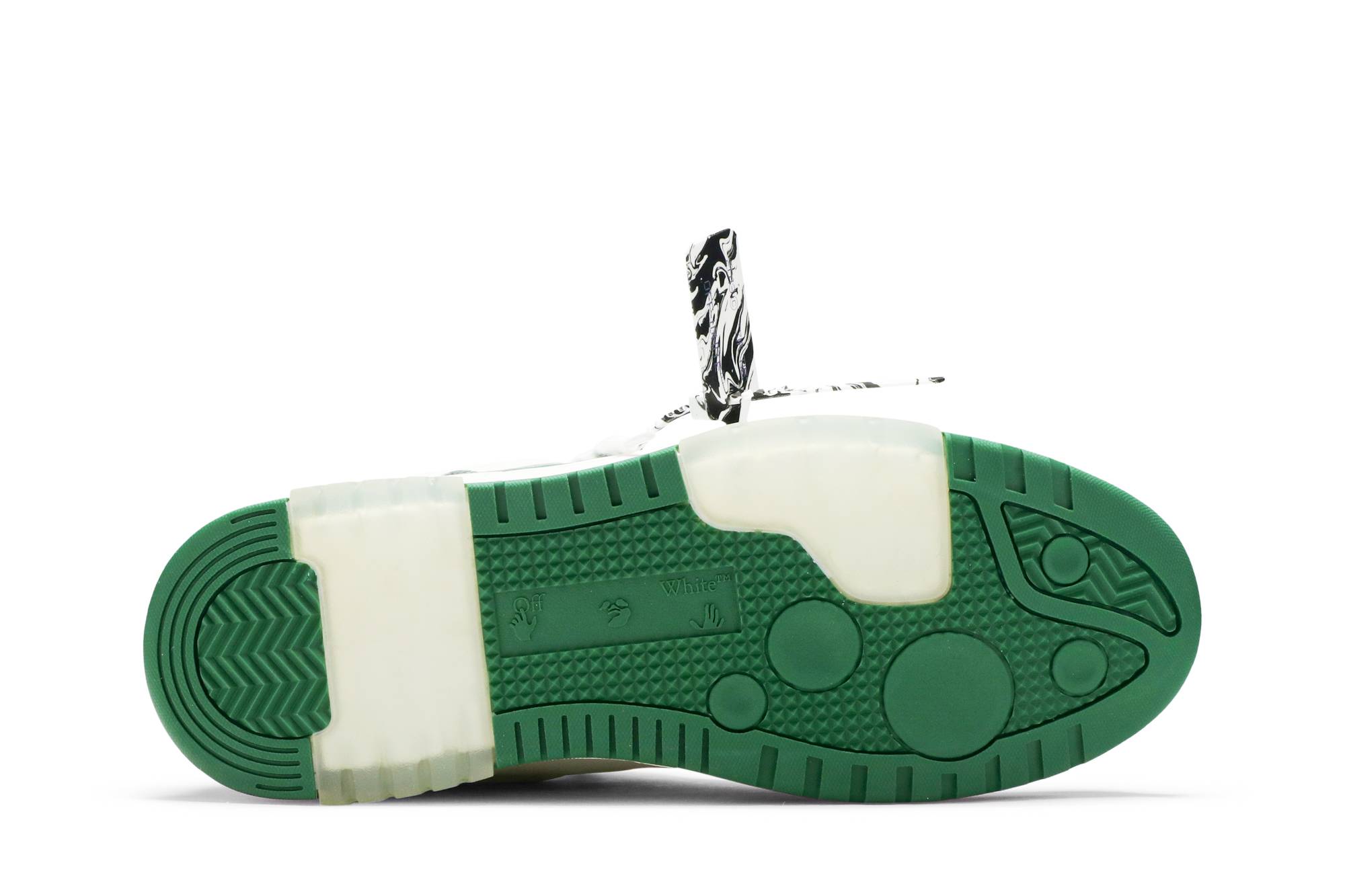 Off-White Out of Office Low 'White Green' 圖 4
