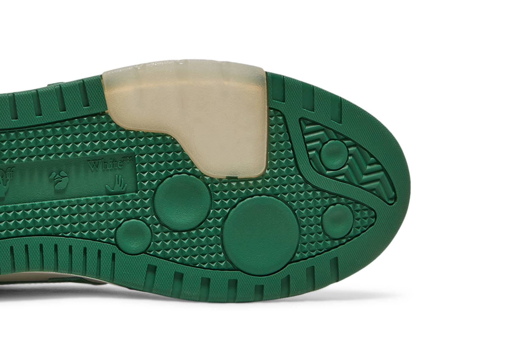 Purchase OW 白绿低帮 'Out of Office' 运动鞋 OMIA189F21LEA001-0455