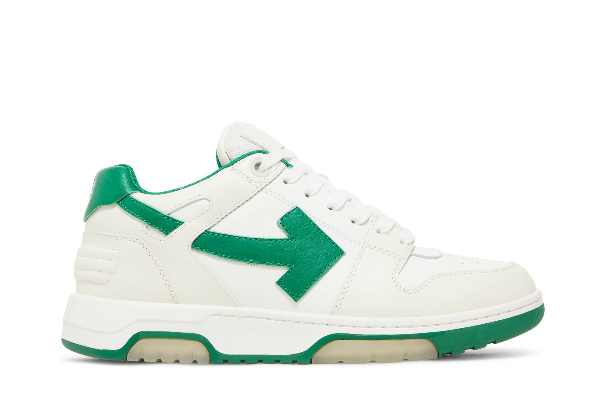 Buy Off-White Out of Office Low 'Blanco Verde' OMIA189R21LEA0010155-/-OMIA189F21LEA0010455