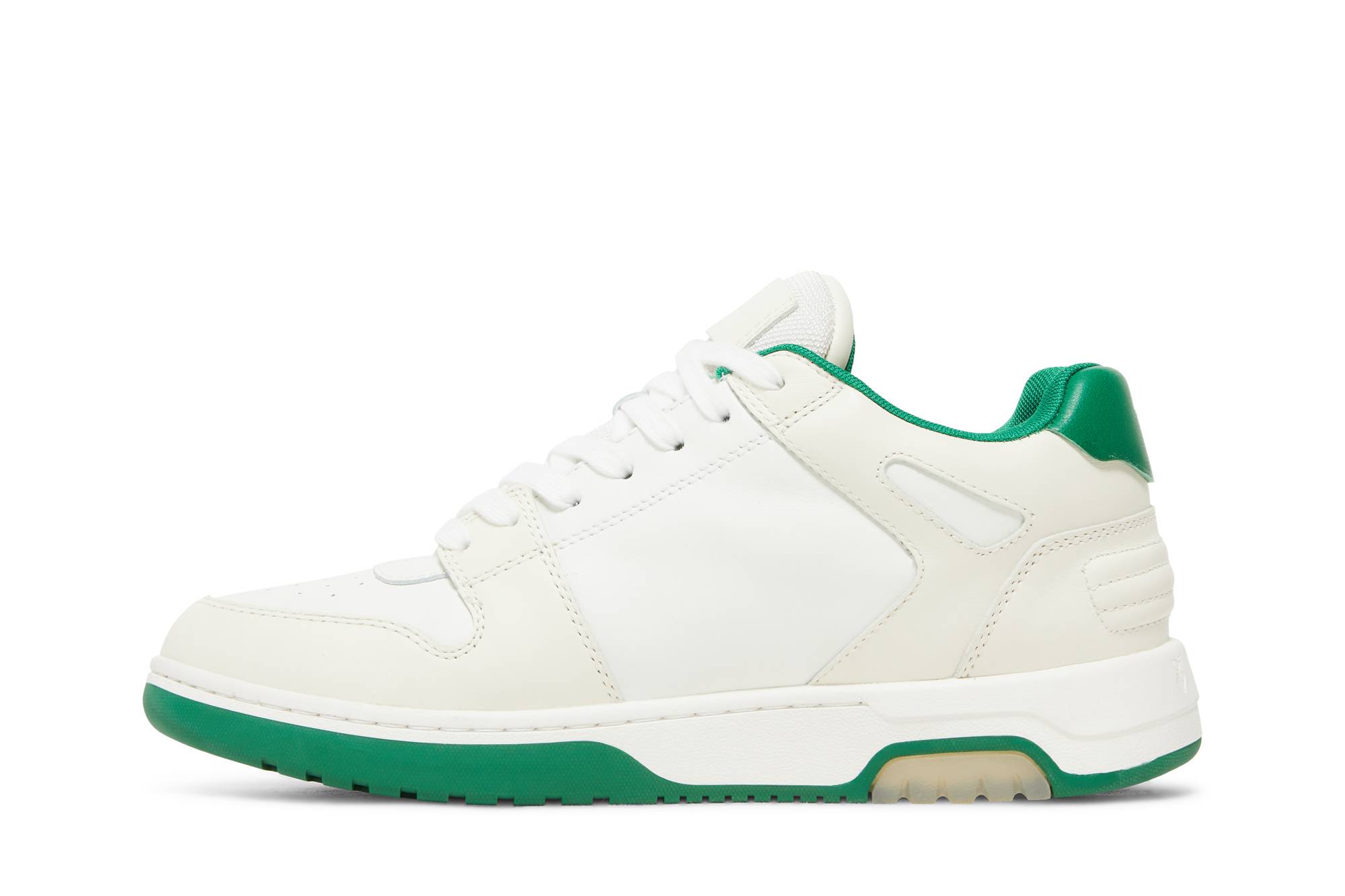 Lookbook Off-White Out of Office Low 'Blanco Verde' OMIA189R21LEA0010155-/-OMIA189F21LEA0010455