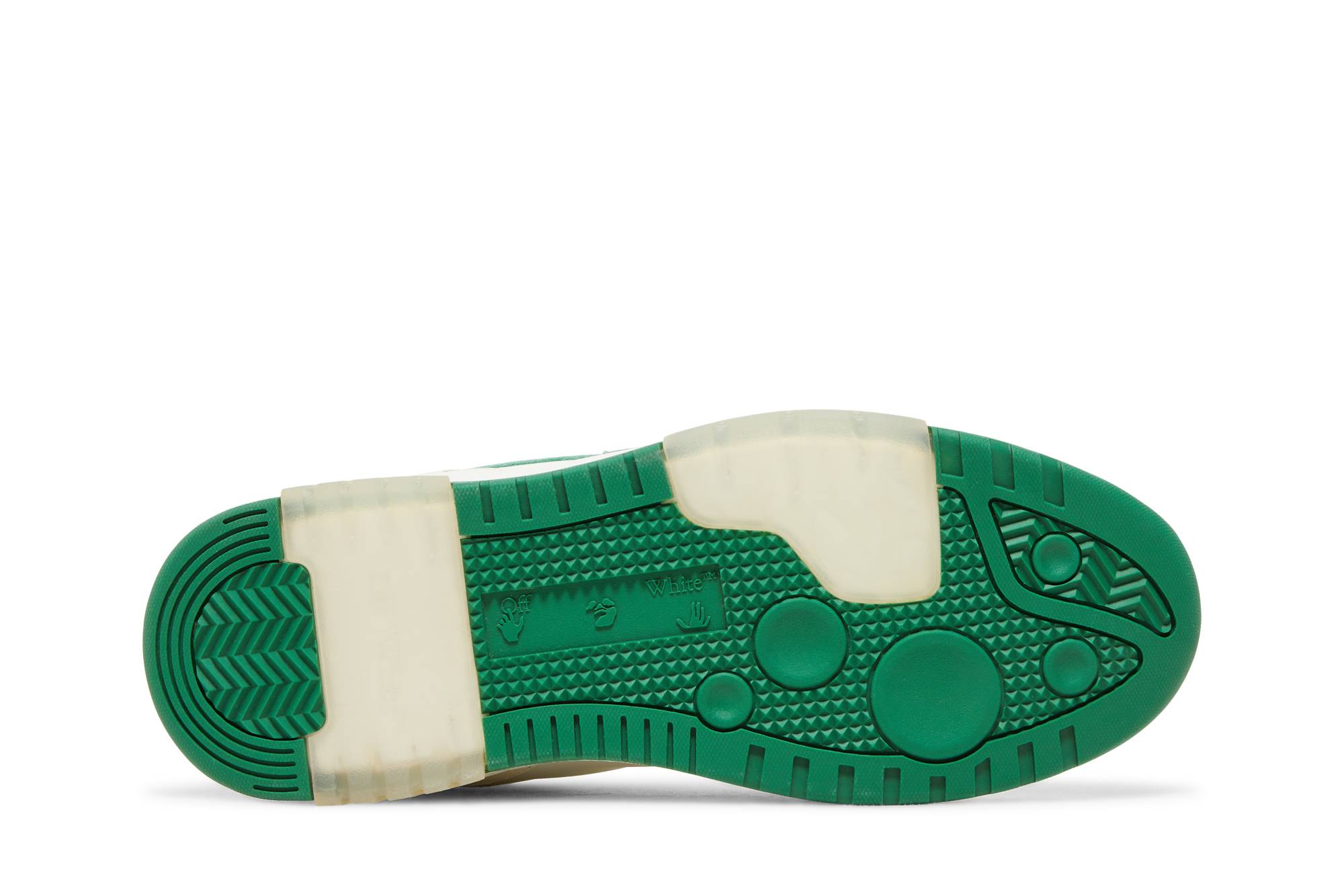 Shop Off-White Out of Office Low 'Blanco Verde' OMIA189R21LEA0010155-/-OMIA189F21LEA0010455
