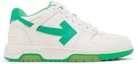 Buy 오프화이트 아웃 오브 오피스 로우 '화이트 그린' OMIA189S22LEA001-0155