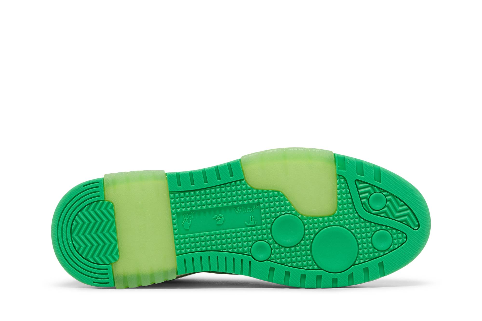 Shop Off-White Out of Office Low 'Putih Hijau' OMIA189S22LEA001-0155