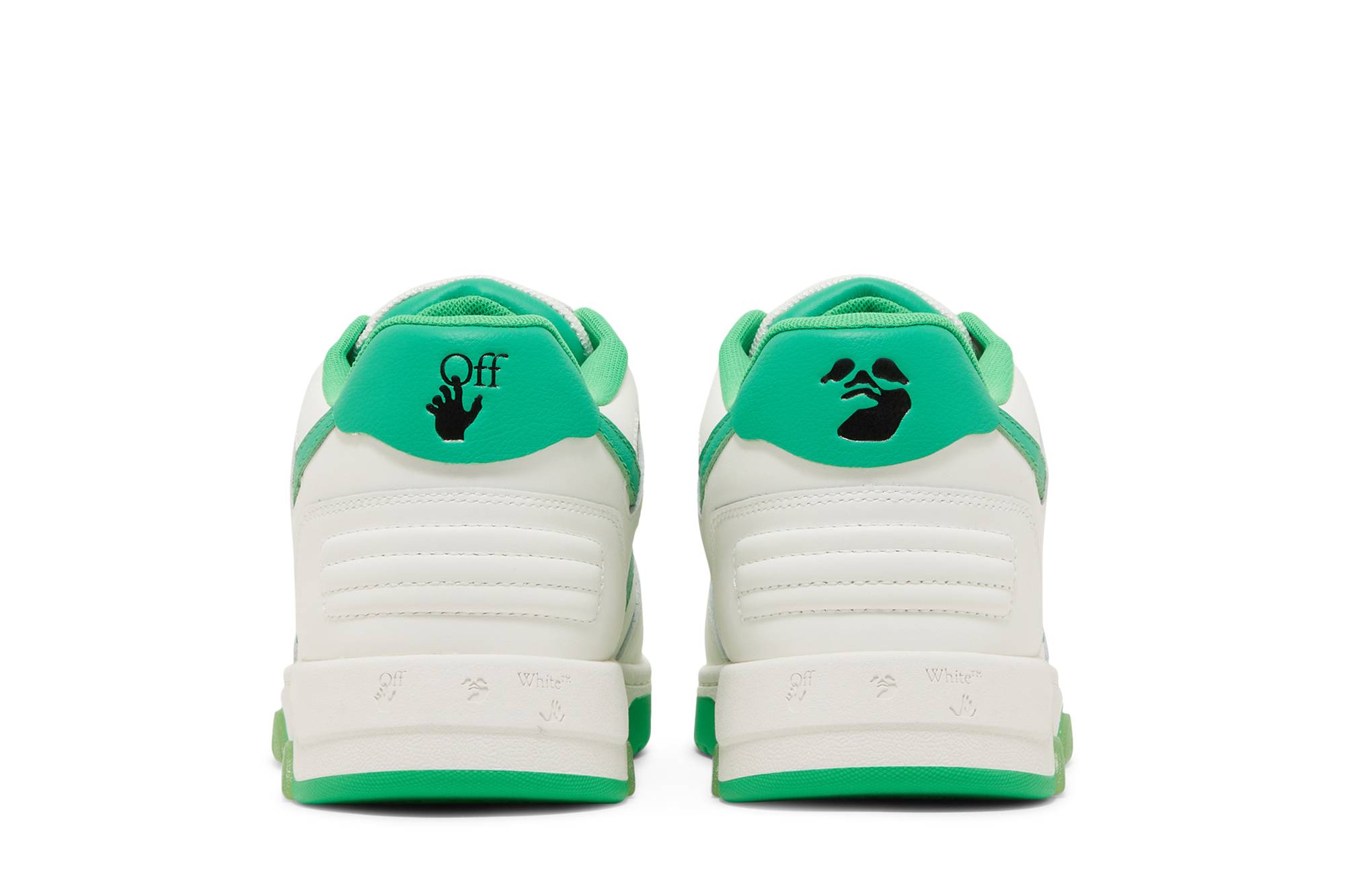 Details for Off-White Out of Office Low 'Putih Hijau' OMIA189S22LEA001-0155