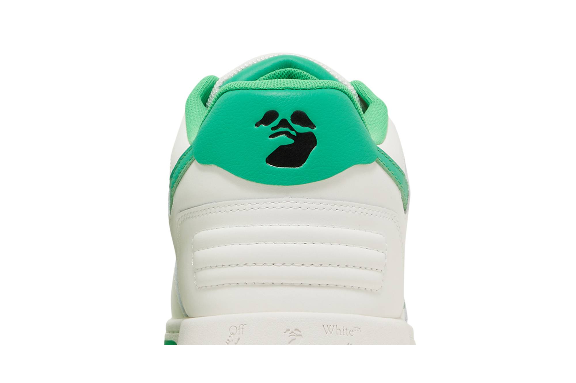 Sizing Off-White Out of Office Low 'Putih Hijau' OMIA189S22LEA001-0155