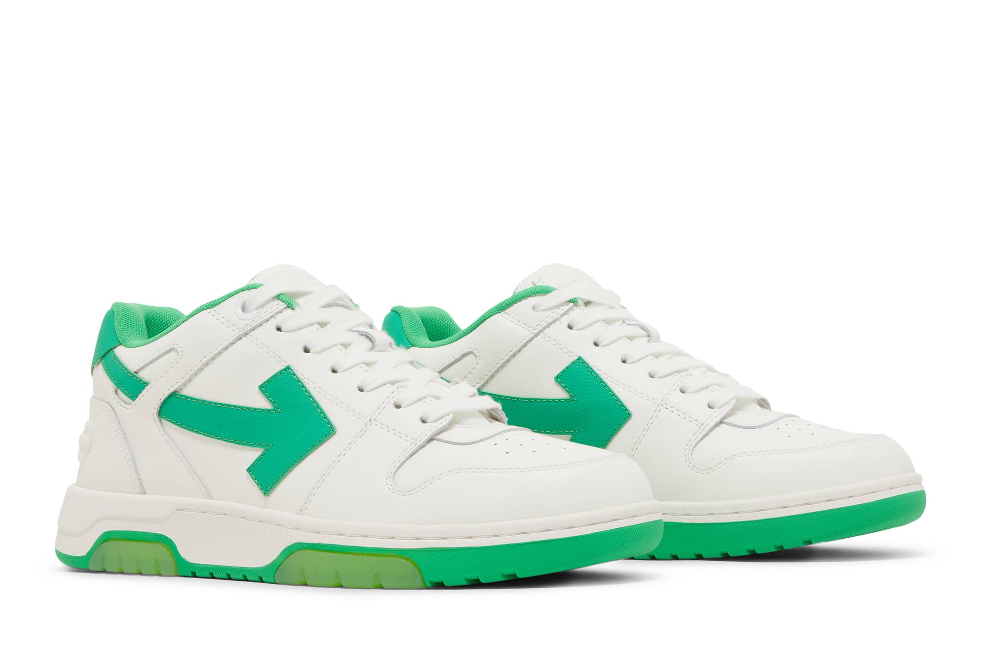 Cheap Off-White Out of Office Low 'Putih Hijau' OMIA189S22LEA001-0155