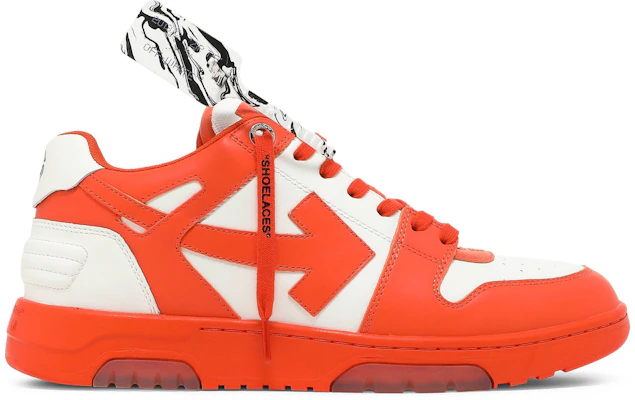 Off-White Out of Office Low 'White Orange' OMIA189R21LEA0012501 Buy Off-White Out of Office Low 'White Orange' OMIA189R21LEA0012501