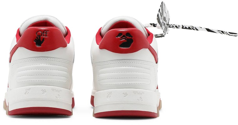 オフホワイト OOO ロー "ホワイトレッド" OMIA189F20LEA0010125-/-OMIA189R21LEA0010125 Details for オフホワイト OOO ロー "ホワイトレッド" OMIA189F20LEA0010125-/-OMIA189R21LEA0010125