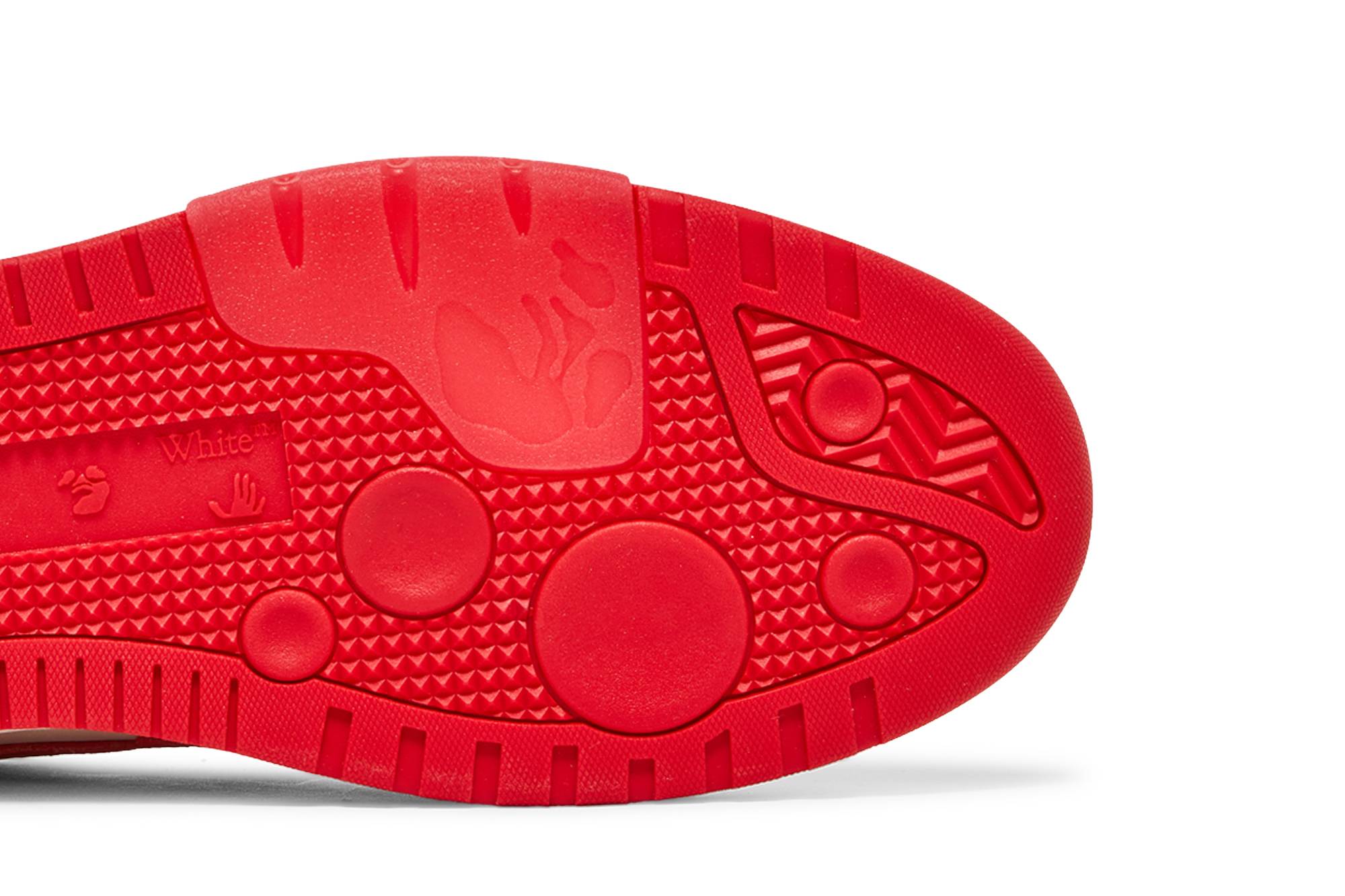 Off-White Out of Office Low 'White Red' 圖 5