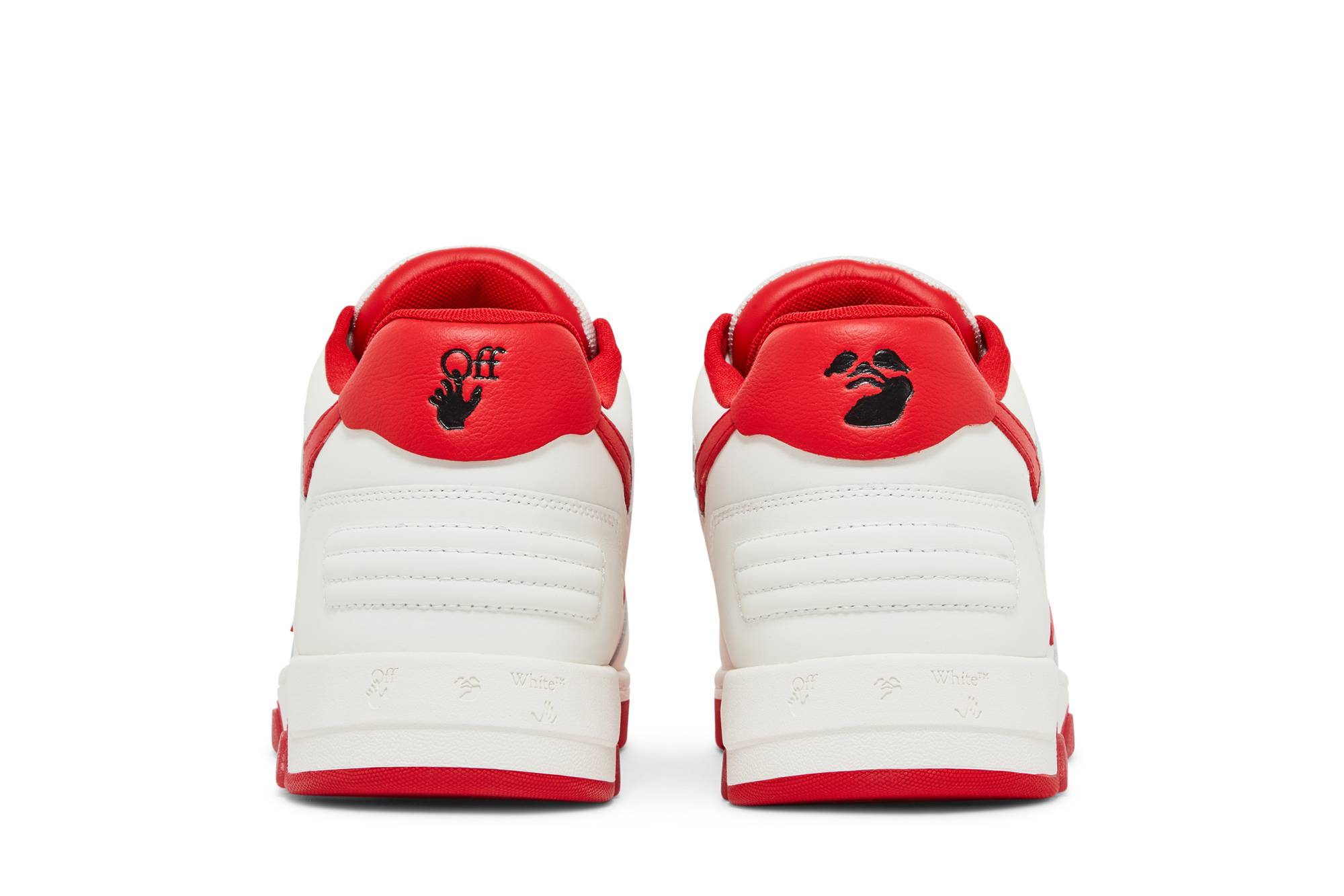 Off-White Out of Office Low 'White Red' 圖 6