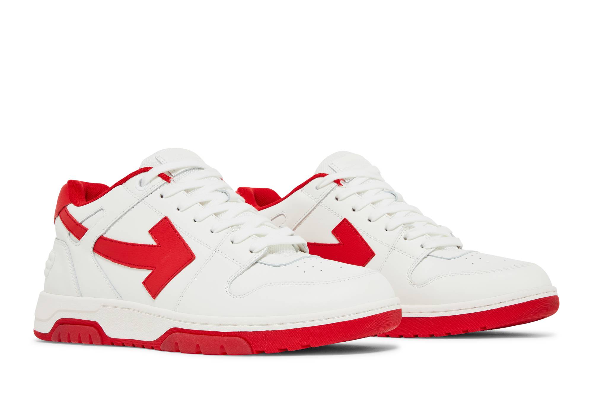 Off-White Out of Office Low 'White Red' 圖 8