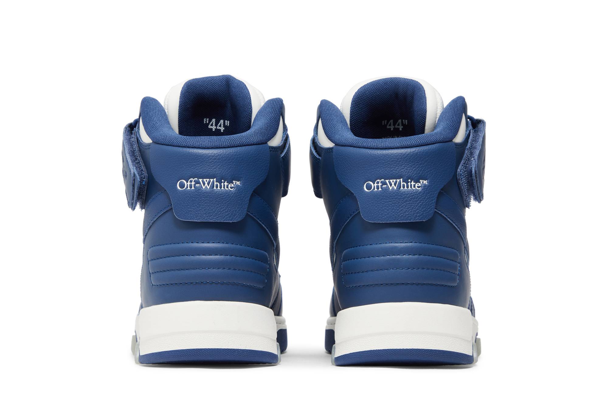 Details for 오프화이트 아웃 오브 오피스 미드 '블루' OMIA259C99LEA002-0142