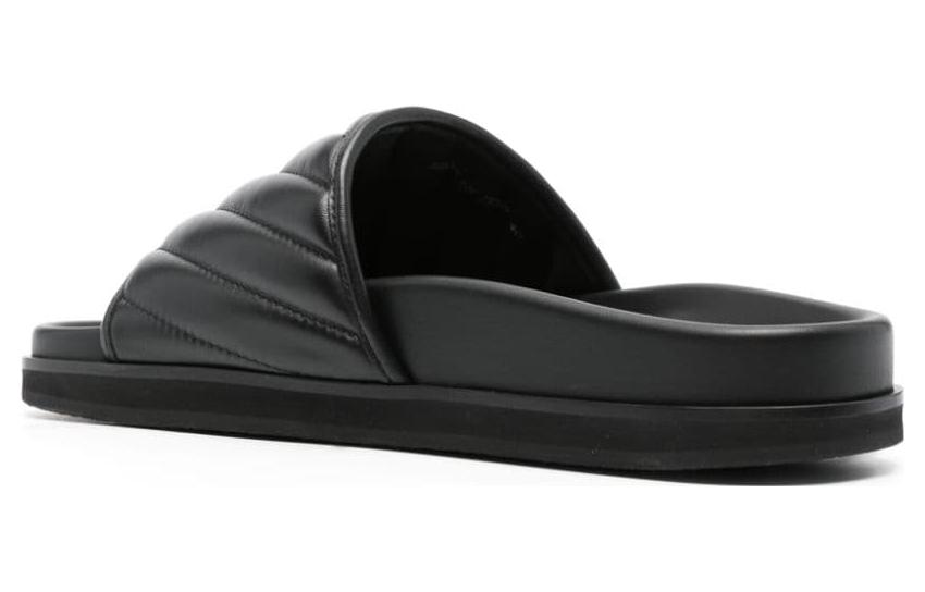 Off-White Slide 'Black Leather' 圖 5